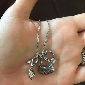 Lia Sophia silver necklace